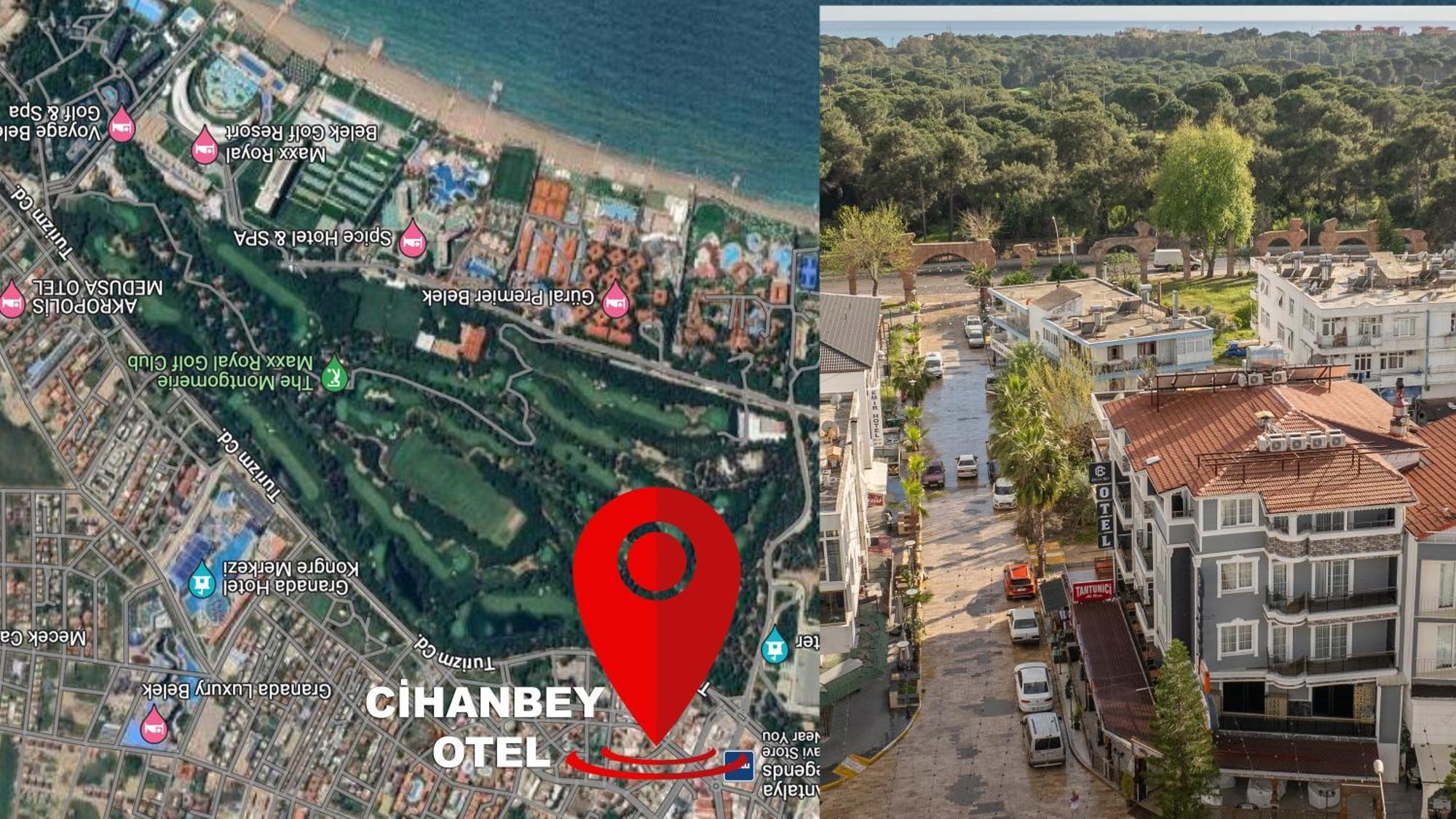 Cihan Bey Otel Белек Экстерьер фото